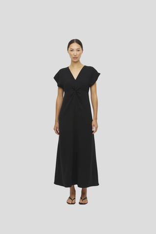 Juliette Hogan Tove Dress (Luxe Suiting)  Black