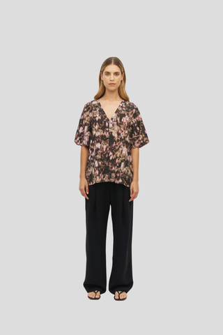 Juliette Hogan Parker T (Blush Petals Silk CDC)  Soft Camelia