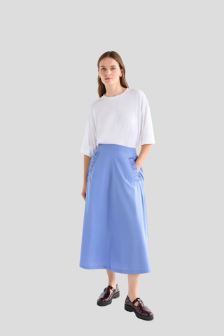 Elk Sol Skirt - Dusk Blue
