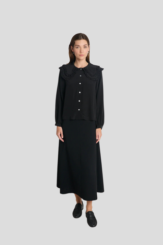 Twenty-Seven Names Process Skirt - Black