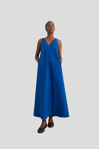 Kowtow Eventide Dress -Blue Orchid