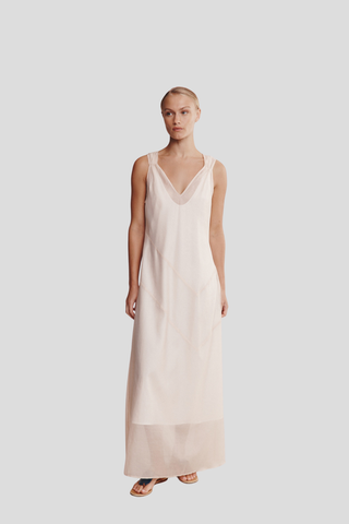 Marle Ilse Dress - Pearl