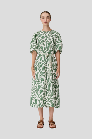 Pol Botanica Day Dress - Botanica Print