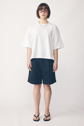 Commoners Heavy Boxy Tee - White