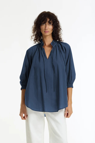 Blak Charlotte Top - Ash Blue