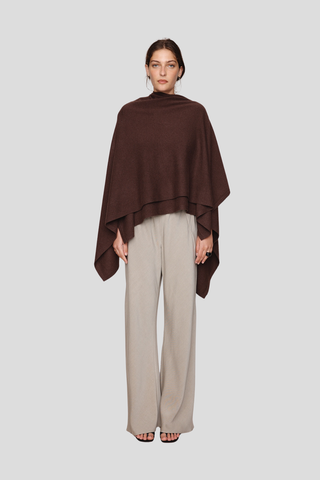 Marle Matilda Poncho - Carob