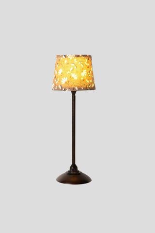 Maileg Floor Lamp - Dark Floral Print
