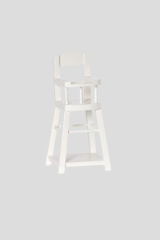 Maileg High Chair For My Baby - Ivory