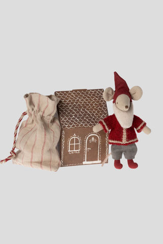 Maileg Santa Mouse