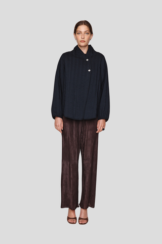 Marle Agnes Jacket - Black/Tapenade