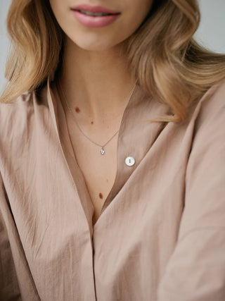 Sophie Daisy Day Necklace - Silver