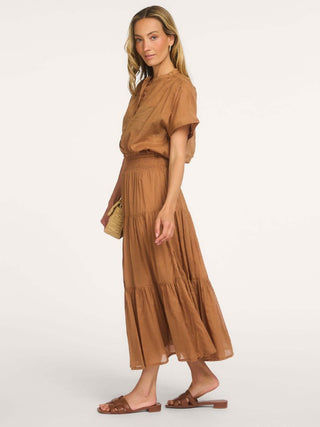 Lolly's Laundry Diamond Skirt - Camel