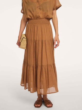 Lolly's Laundry Diamond Skirt - Camel