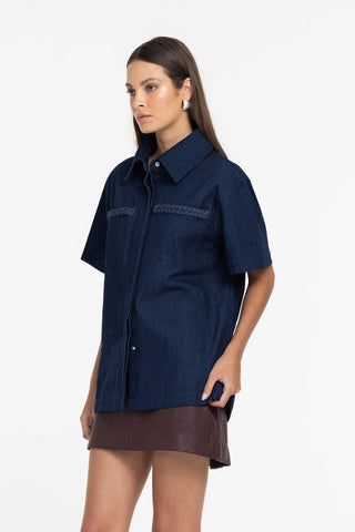 Blak Edwin Shirt - Dark Denim