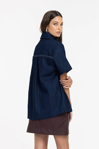 Blak Edwin Shirt - Dark Denim