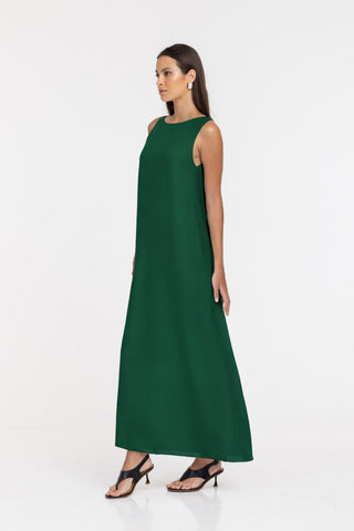 Blak Finally Remember Dress - Emerald