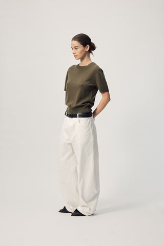 Gregory Farrah Jumper AW26 - Dark Khaki