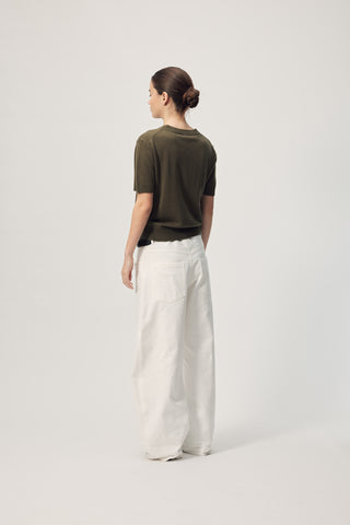 Gregory Farrah Jumper AW26 - Dark Khaki