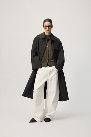 Gregory Fiorenzo Coat AW26 - Dark Khaki