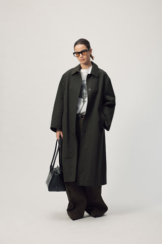 Gregory Fiorenzo Coat AW26 - Dark Khaki