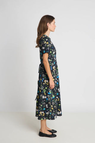 Twenty-seven Names Twelve Dress - Black Floral