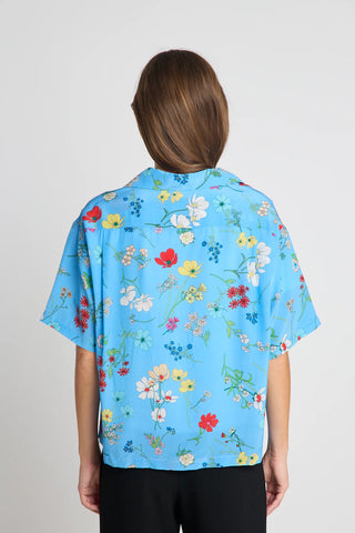 Twenty-Seven Names Romeo Shirt - Blue Floral