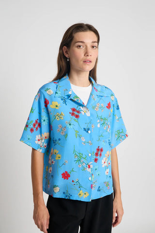Twenty-Seven Names Romeo Shirt - Blue Floral