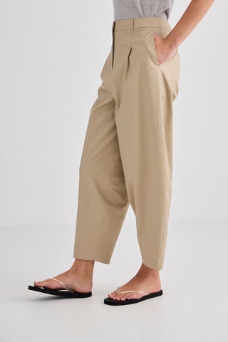 Laing Britta Barrel Leg Trouser - Chino