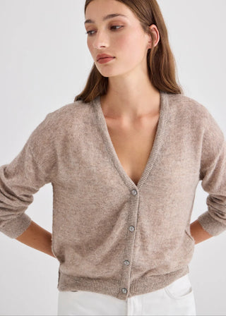Laing Mila Alpaca Cardigan - Hazel