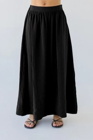 Sophie Silky Maxi Skirt