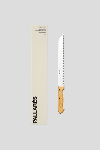 Pallares Bread Knife Box Wood - 25cm