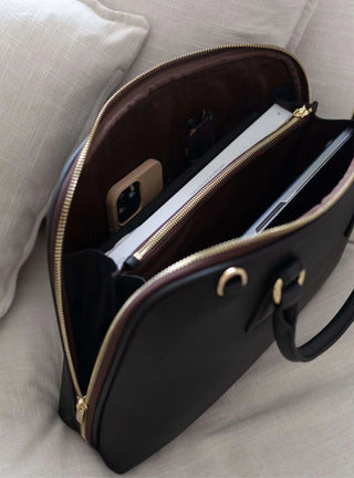 Saben Parker Briefcase - Black
