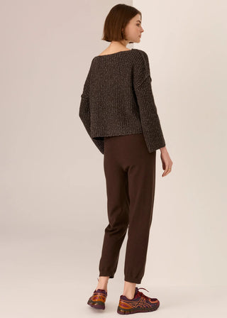 POL Rowan Knit Pant - Chocolate