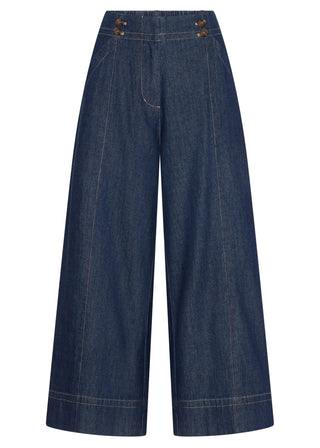 Pol Anise Crop Pant - Denim