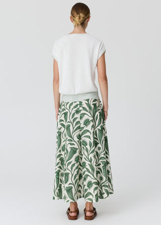 Pol Botanica Skirt - Botanica Print
