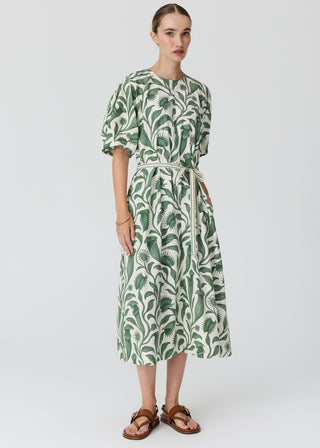 Pol Botanica Day Dress - Botanica Print