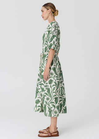 Pol Botanica Day Dress - Botanica Print