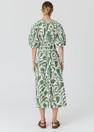Pol Botanica Day Dress - Botanica Print