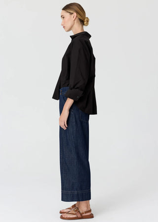 Pol Anise Crop Pant - Denim