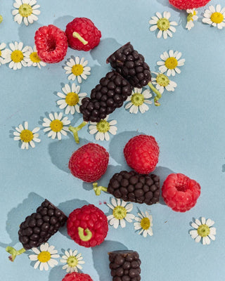 Poppy & Sage Mixed Berries Beeswax Candles - Box of 10
