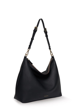 Saben Miki Shoulder Bag - Black Luxe