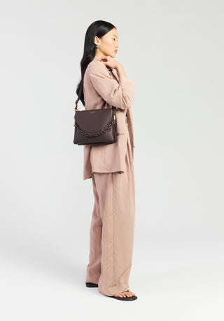 Saben Matilda Crossbody - Cacao + Tonal Chain