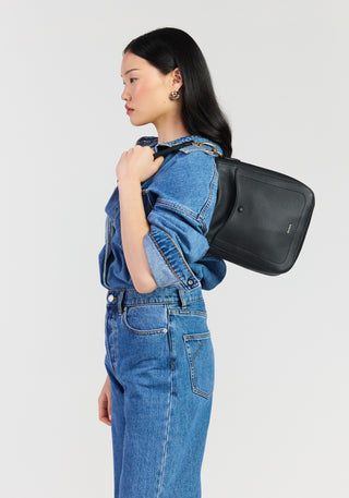 Saben Rosie Shoulder Bag - Black Luxe