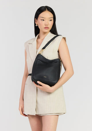 Saben Rosie Shoulder Bag - Black Luxe