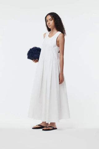 Gregory Carolyn Dress - Plaster White