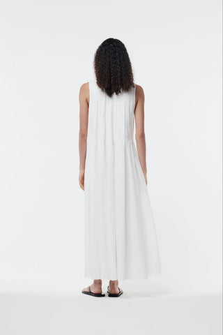Gregory Carolyn Dress - Plaster White