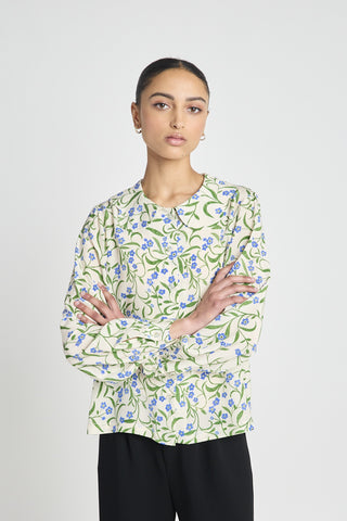 Twenty-Seven Names Leela Blouse - Forget Me Not