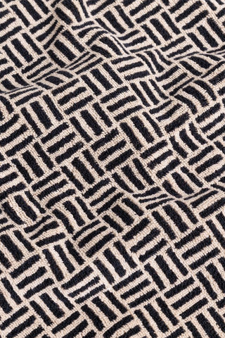 Baina Torrens - Hand Towel - Sand & Noir