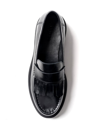 La Tribe Tassel Loafer - Black