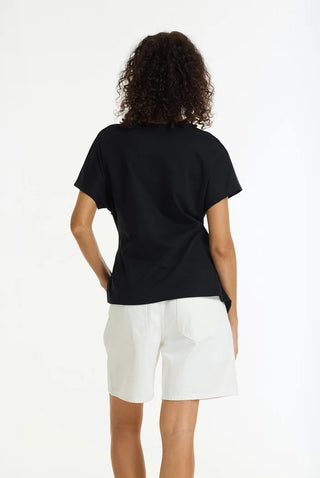 Blak Time Slows Tee - Black